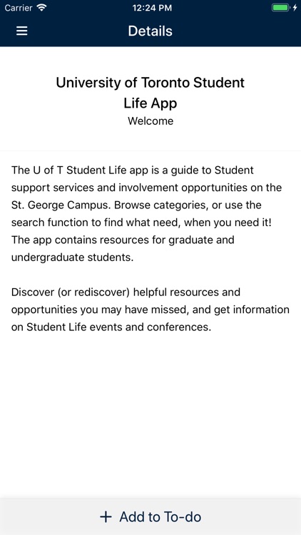 U of T Student Life