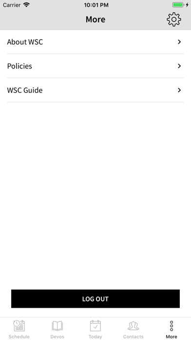 WSC Staff Screenshot