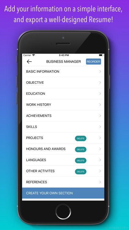 CV Builder - Resume & CV Maker