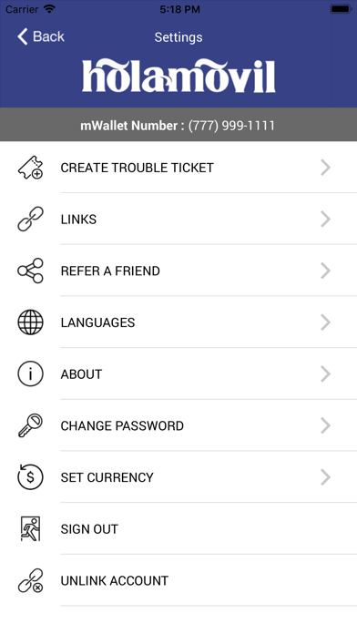 Hola Wallet screenshot 4