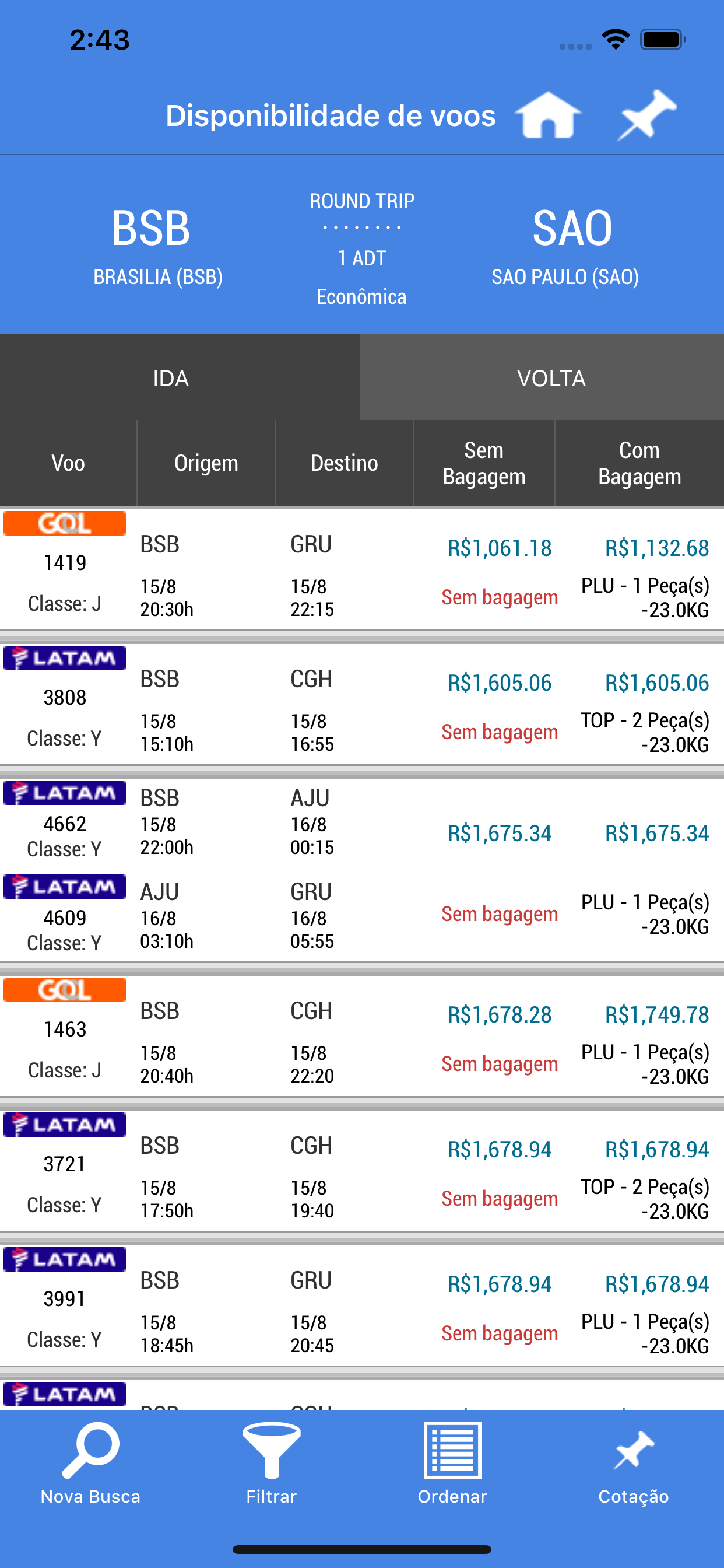 maisFLY screenshot 4