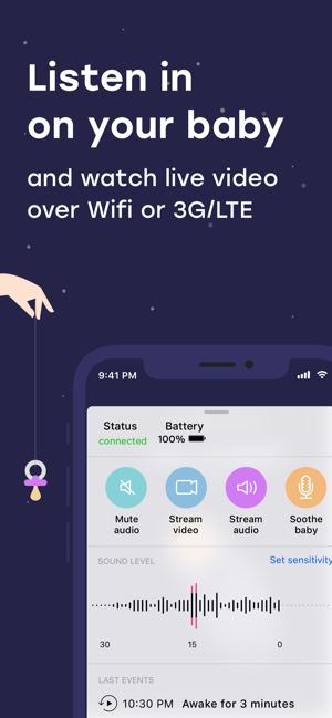 ‎Luna - Baby Monitor with Video Screenshot
