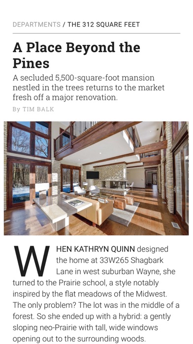 Chicago Magazine iPhone screenshot 7 - News app