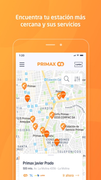 PRIMAX GO Screenshot