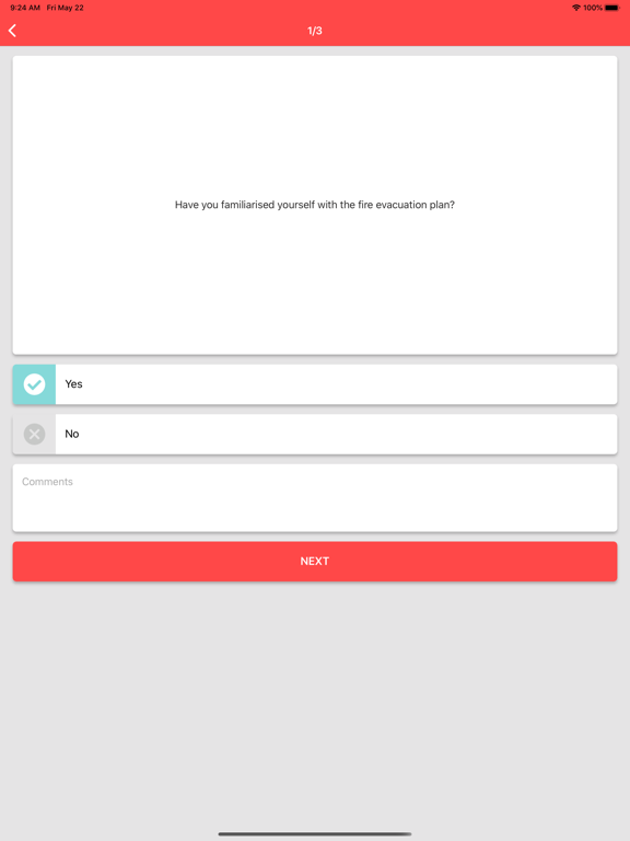 Screenshot #6 pour Safety Checklist by Orcoda