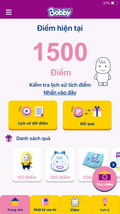 Tích điểm Bobby chan