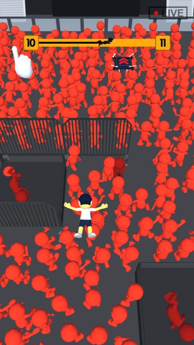 Crowd Surfing 3D screenshot 2