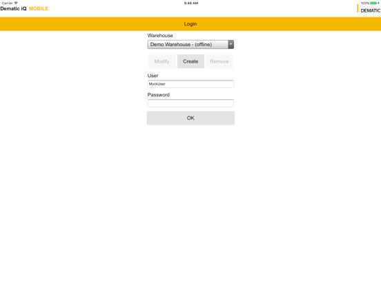 Dematic iQ MOBILE app screenshot 3