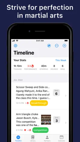 Game screenshot Martial Arts Training Journal mod apk