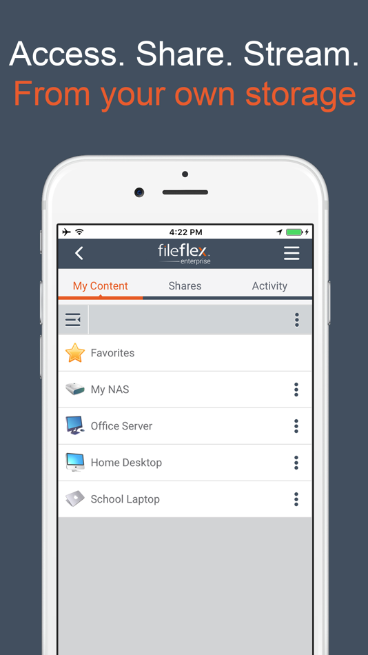 #1. FileFlex Enterprise (iOS) 由: Qnext Corp.