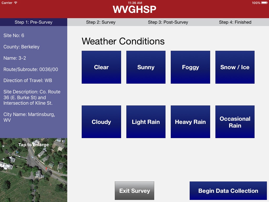 West Virginia Seatbelt Survey screenshot 2