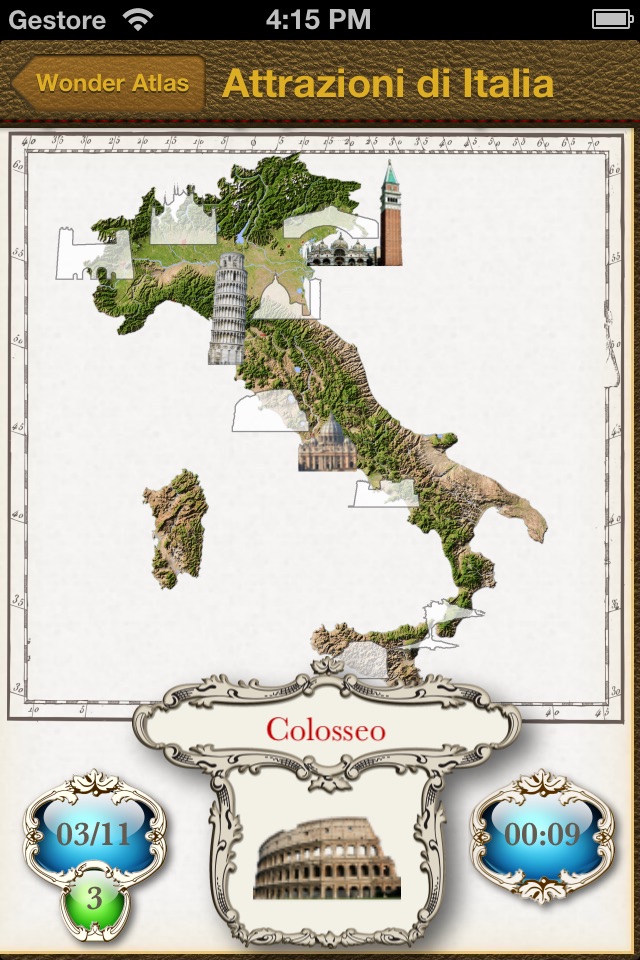 Italy. The Wonder Atlas Pro screenshot 3