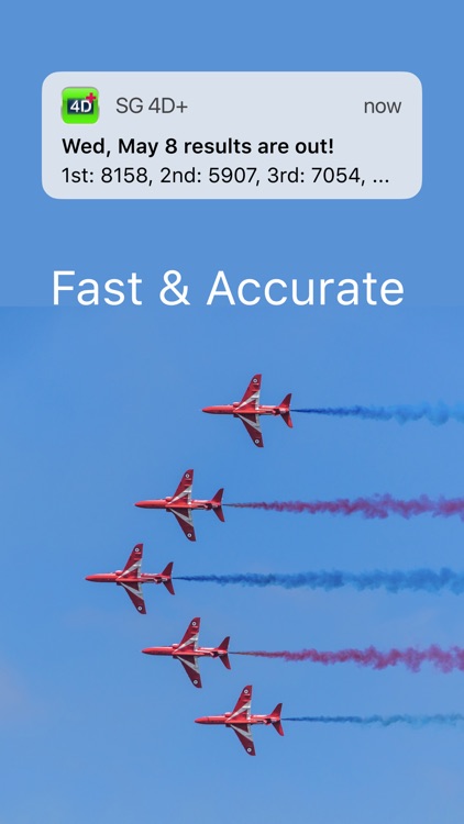 SG 4D+ results for Singapore