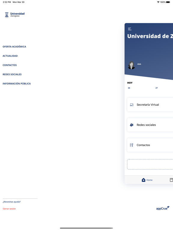 Screenshot #6 pour Universidad de Zaragoza
