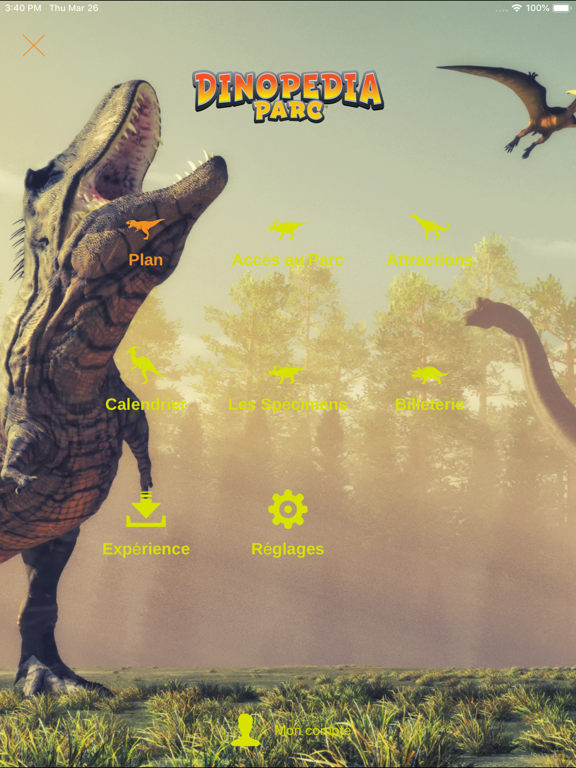 Screenshot #4 pour Dinopedia parc