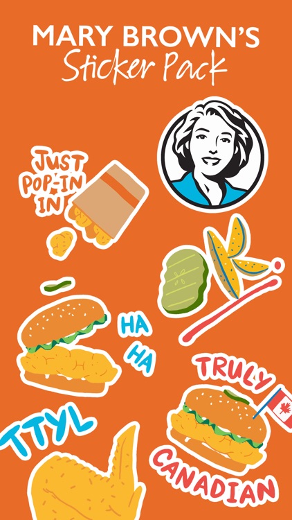Mary Brown's Stickers