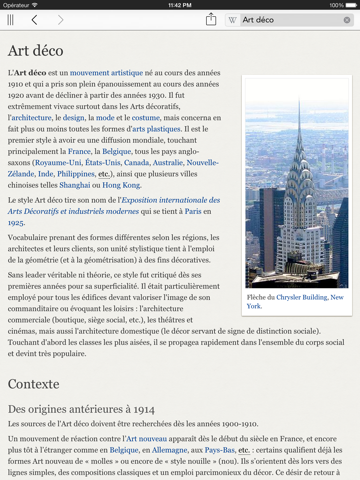 Screenshot #5 pour Wikipanion pour iPad