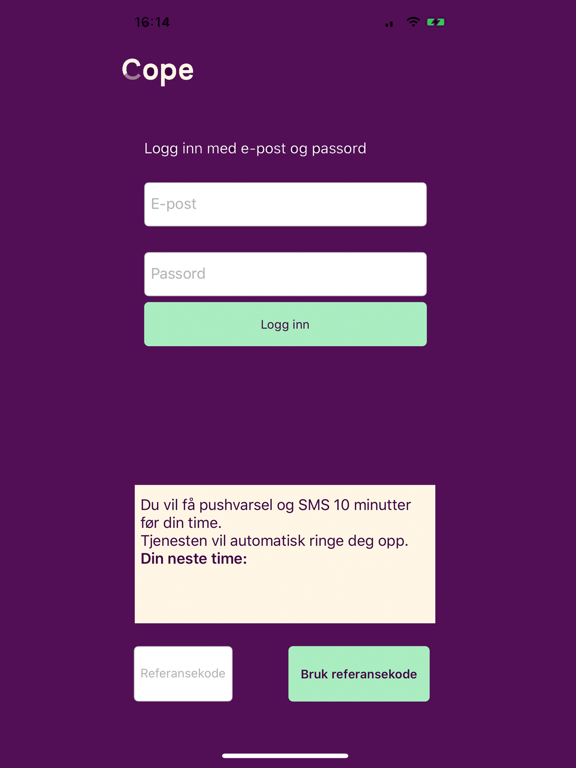 Screenshot #5 pour Cope - psykologtime og drop-in