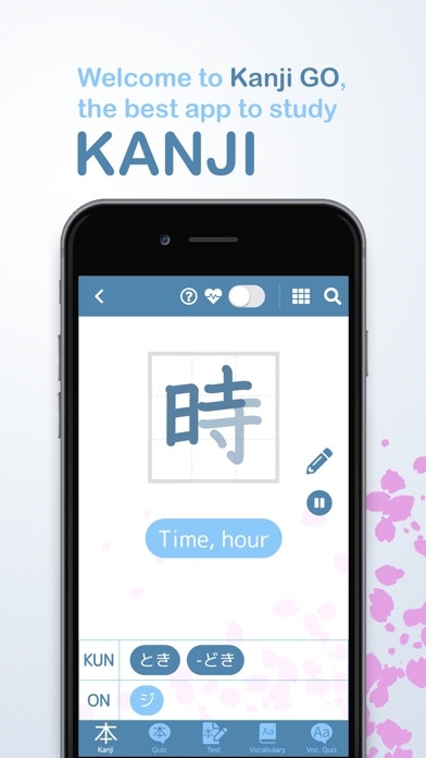 Screenshot #1 pour Kanji GO – Learn Japanese