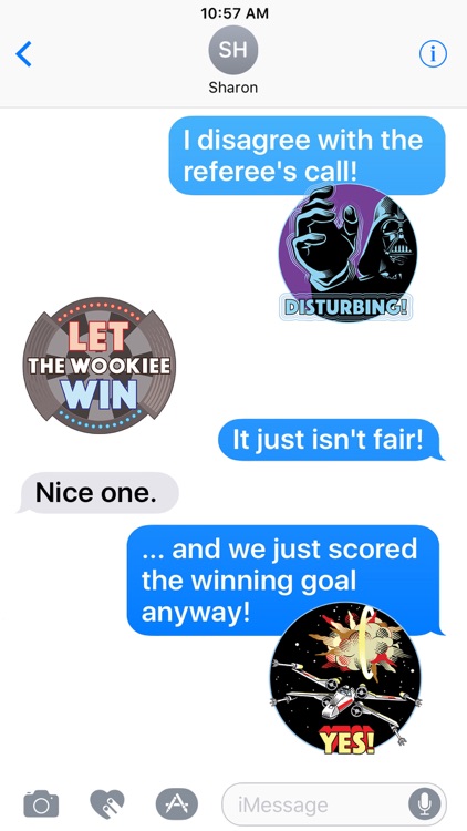 Star Wars Stickers: 40th Anniv screenshot-4