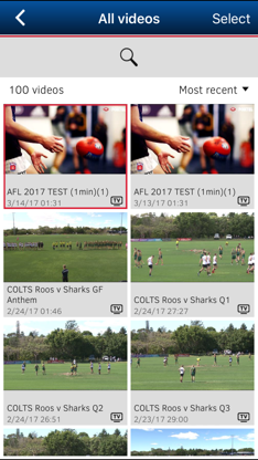 Dartfish Express AUS Footy screenshot 1