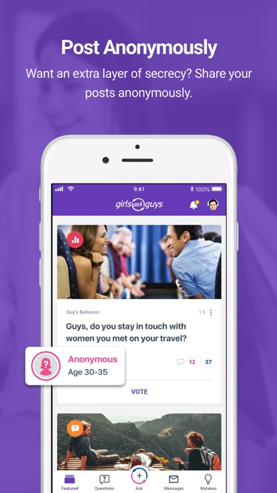 GirlsAskGuys™ Screenshot