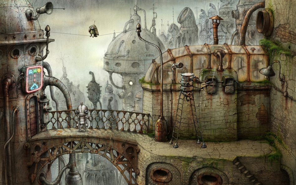 #6. Machinarium (macOS) Podle: Amanita Design s.r.o.