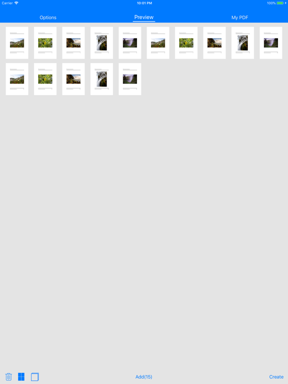 Screenshot #5 pour PdfConverter-picture to pdf