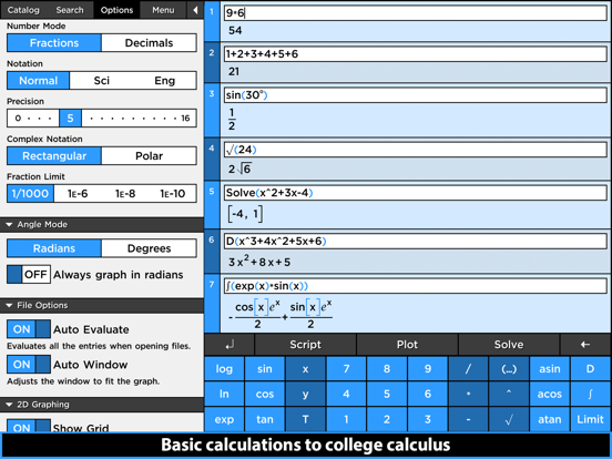 Screenshot #4 pour MathStudio Express