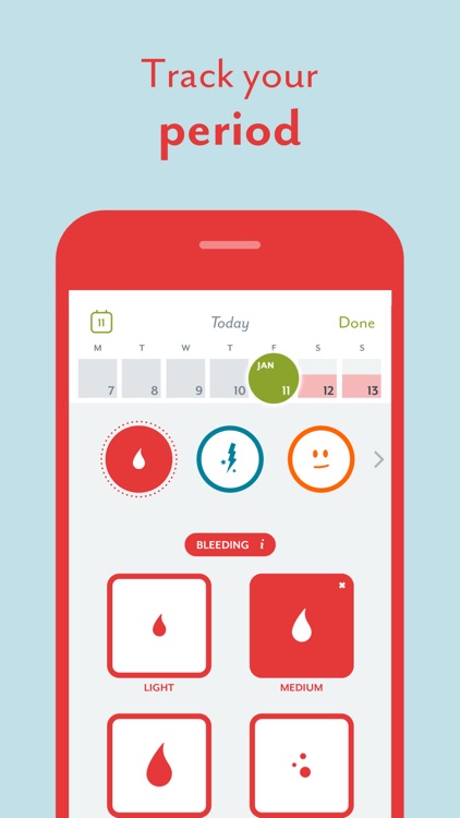 Clue Period Tracker, Ovulation