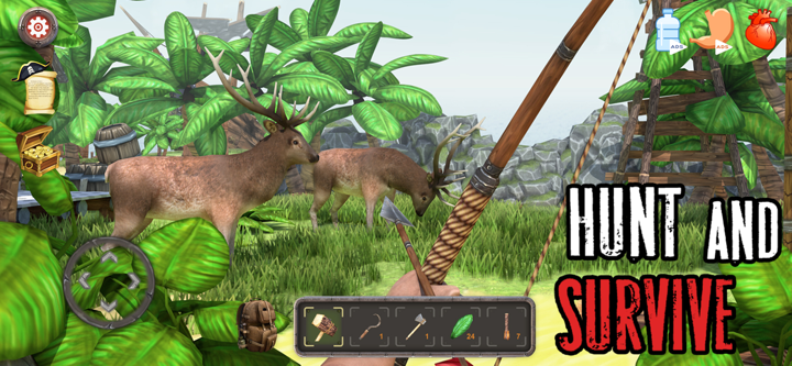 Shark Land: Desert Island screenshot 4