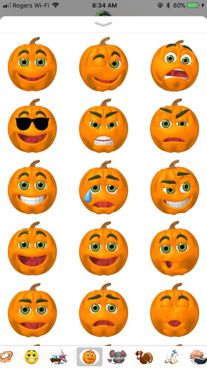 Pumpkin Smilies