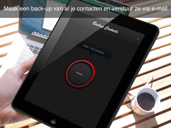 Backup Contacten iPad app afbeelding 2