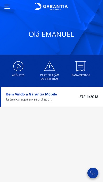 GarantiaMobile Screenshot