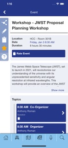 AAS Meetings screenshot #3 for iPhone
