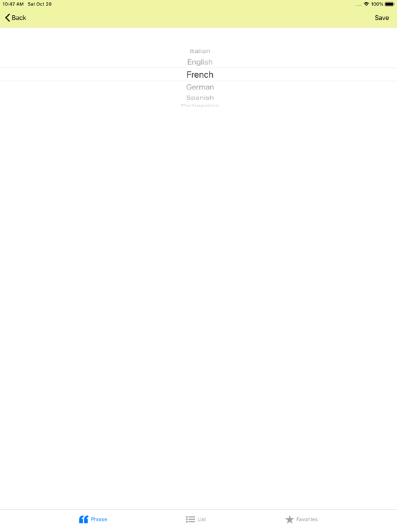 Screenshot #4 for Phrase of the day