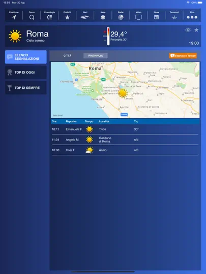 Meteo HD Plus - By ILMeteo.it iPhone-skjermbilde 3