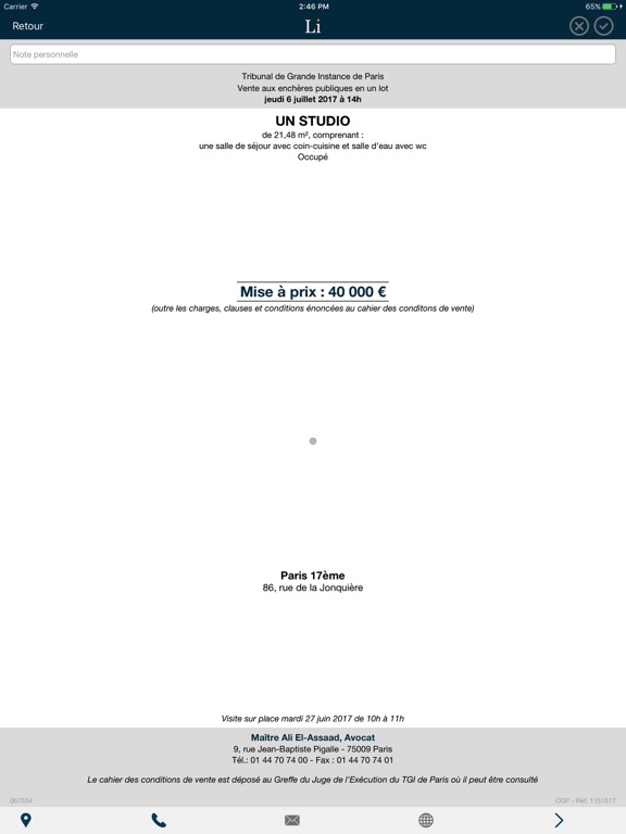 Screenshot #6 pour Licitor