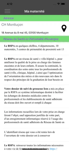 Game screenshot RSPA - CH Montluçon apk