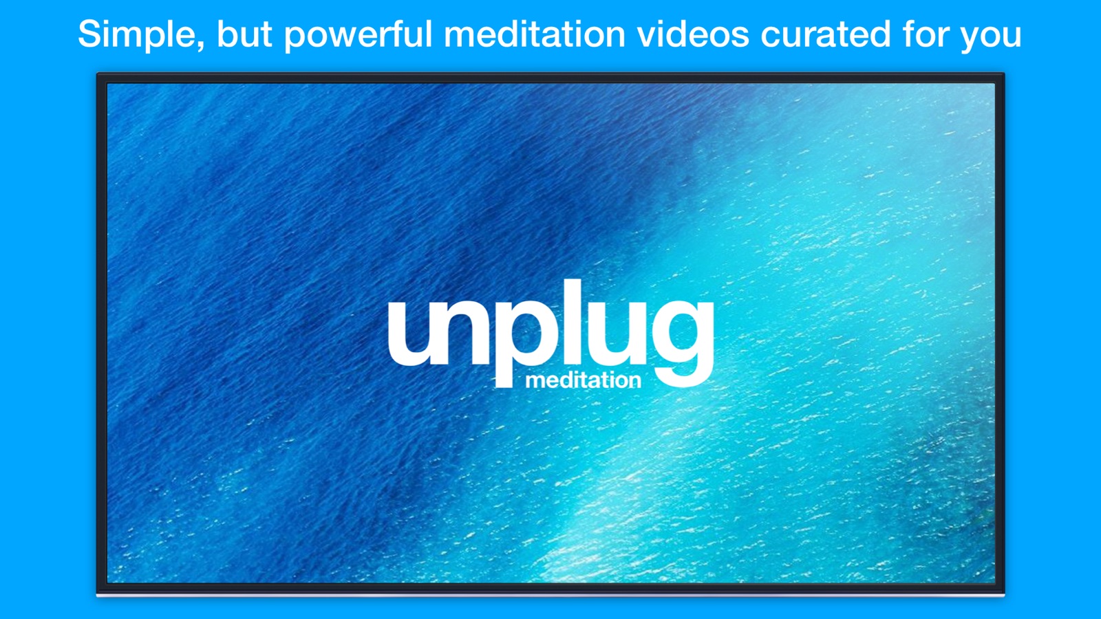 Unplug: Meditation apple_tv screenshot 1