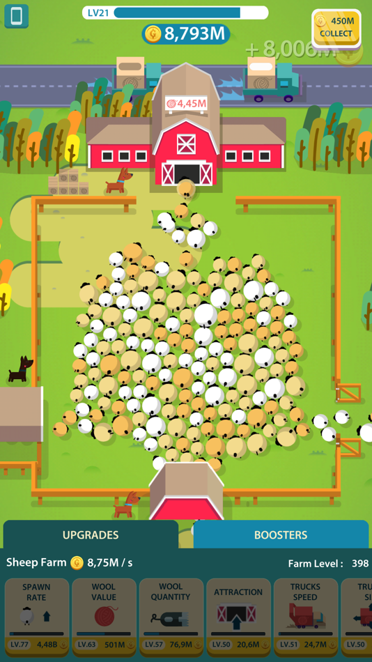 #2. Wool Factory Idle (iOS) 来自: Green Panda Games