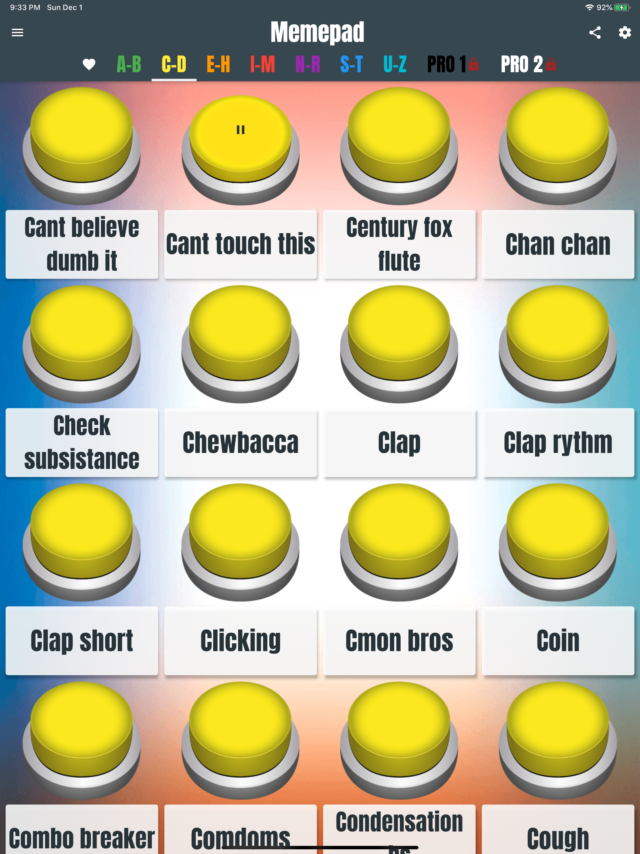 Memepad: memes & sound effects screenshot 8