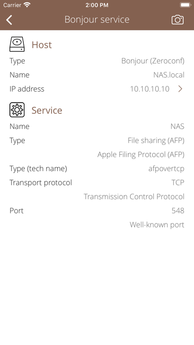 Screenshot #2 pour NAS Detector