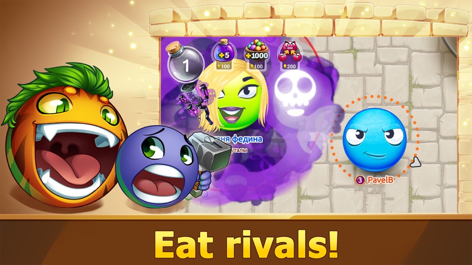 #2. Hungry Battle: multiplayer io (iOS) 由: BFA SIA