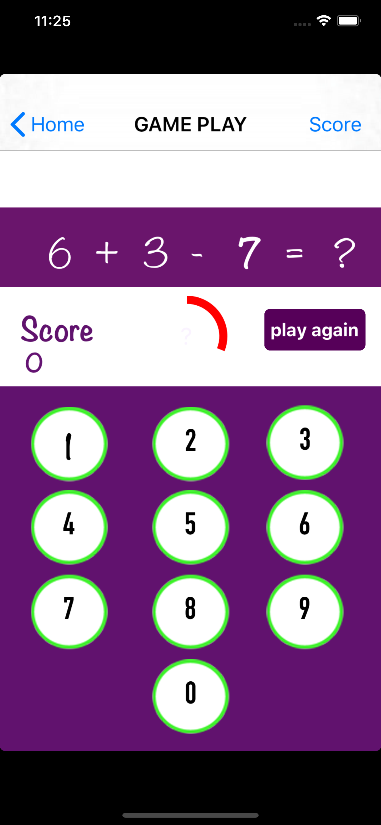 easy math game  +