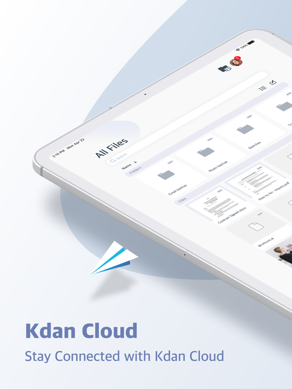 Screenshot #4 pour Kdan Cloud－Backup Files & Docs