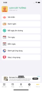 Lịch Vạn Niên 2021 - Cát Tường screenshot #6 for iPhone