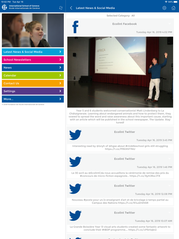 Screenshot #5 pour Ecolint