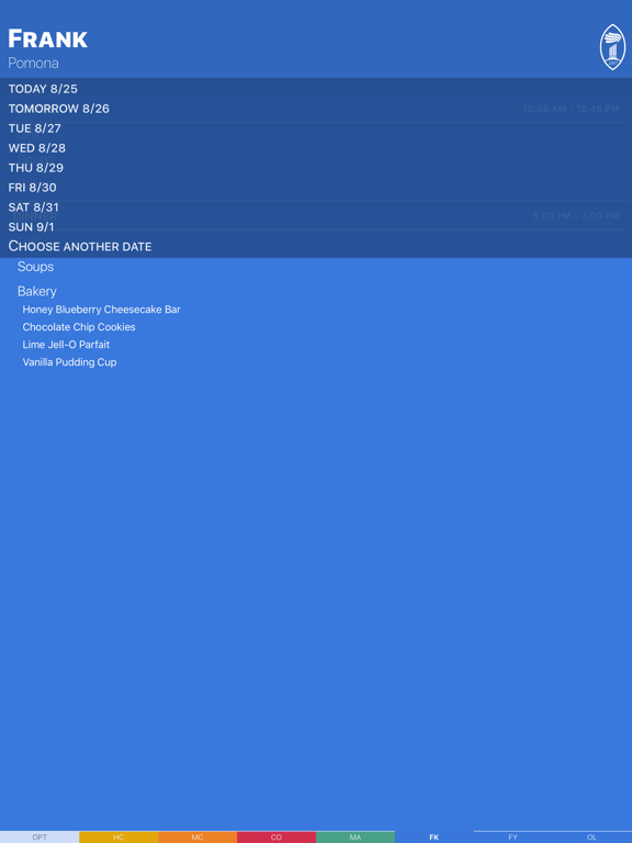 5Cs Menu iPad screenshot 5 - Food & Drink app