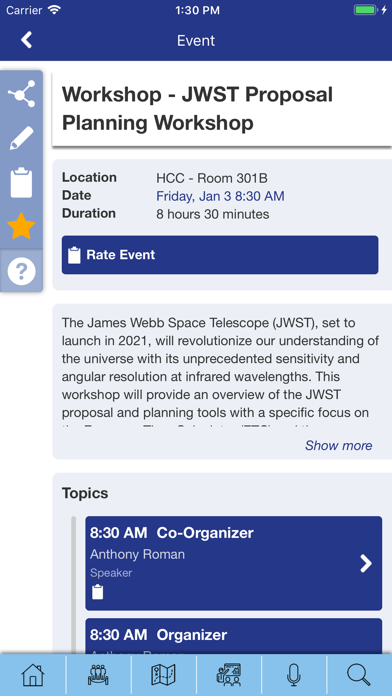 Screenshot #3 pour AAS Meetings